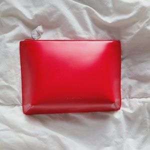 Givenchy Red Makeup Pouch